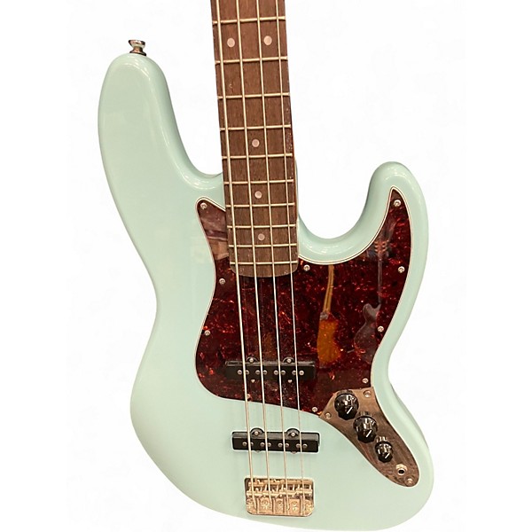 Used Squier Classic Vibe 1960S Jazz Bass Daphne Blue Electric Bass Guitar