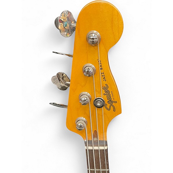 Used Squier Classic Vibe 1960S Jazz Bass Daphne Blue Electric Bass Guitar