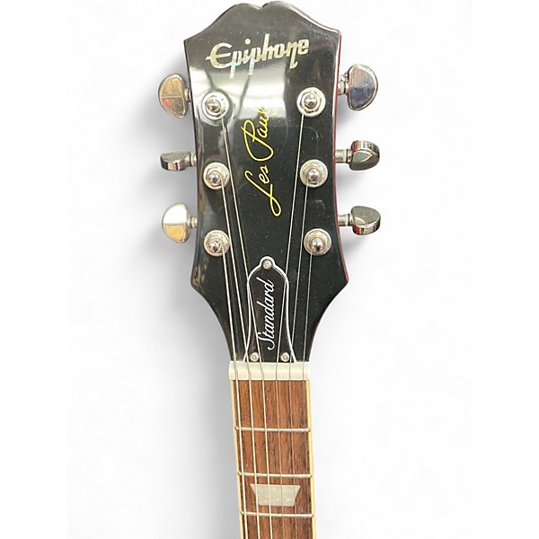 Used Epiphone Les Paul Standard Iced Tea Solid Body Electric Guitar
