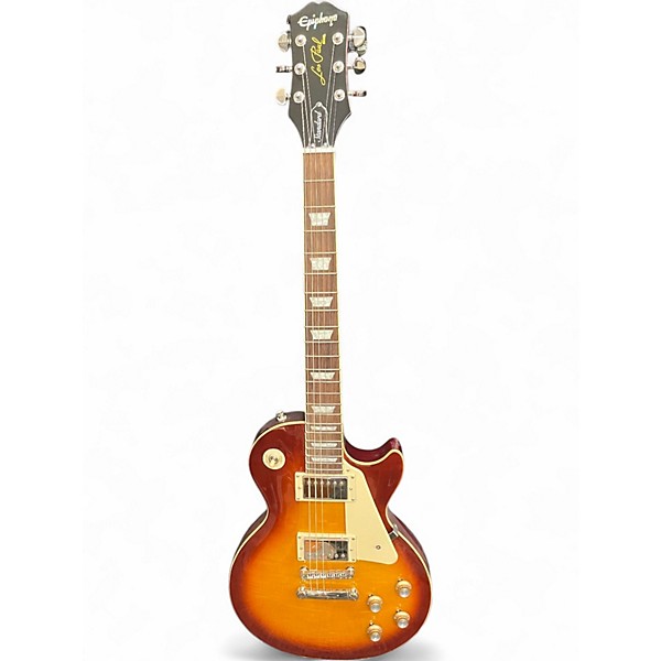 Used Epiphone Les Paul Standard Iced Tea Solid Body Electric Guitar