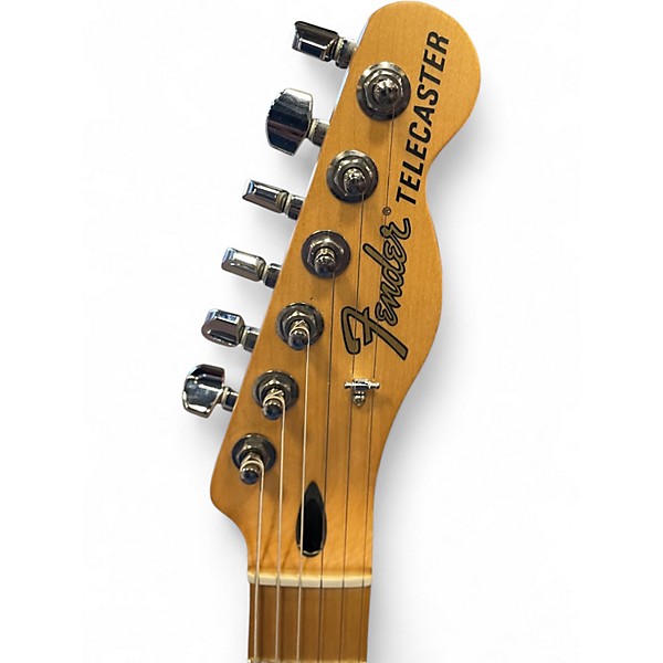 Used Fender Deluxe Nashville Telecaster White Blonde Solid Body Electric Guitar