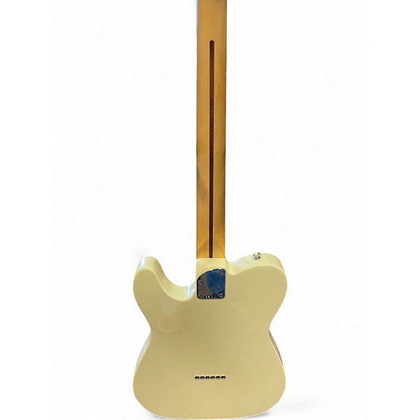 Used Fender Deluxe Nashville Telecaster White Blonde Solid Body Electric Guitar
