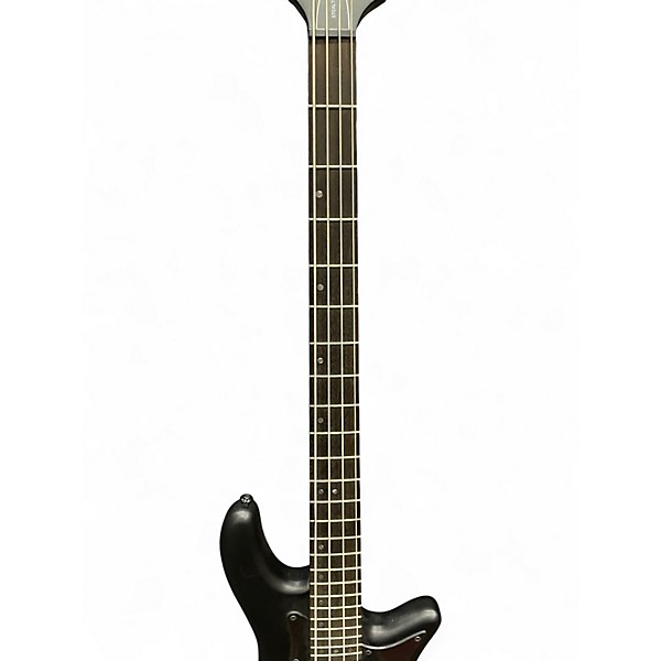 Used Schecter Guitar Research STILETTO STEALTH 4 Black Electric Bass Guitar