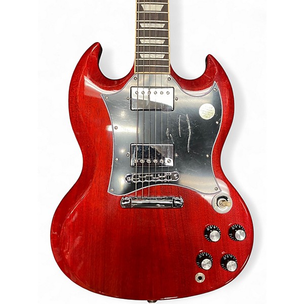 Used Gibson SG Standard Cherry Solid Body Electric Guitar