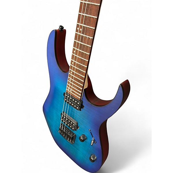 Used Ibanez RG6003FM Blue Sapphire Solid Body Electric Guitar
