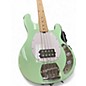 Used Sterling by Music Man SUB SERIES STINGRAY Surf Green Electric Bass Guitar