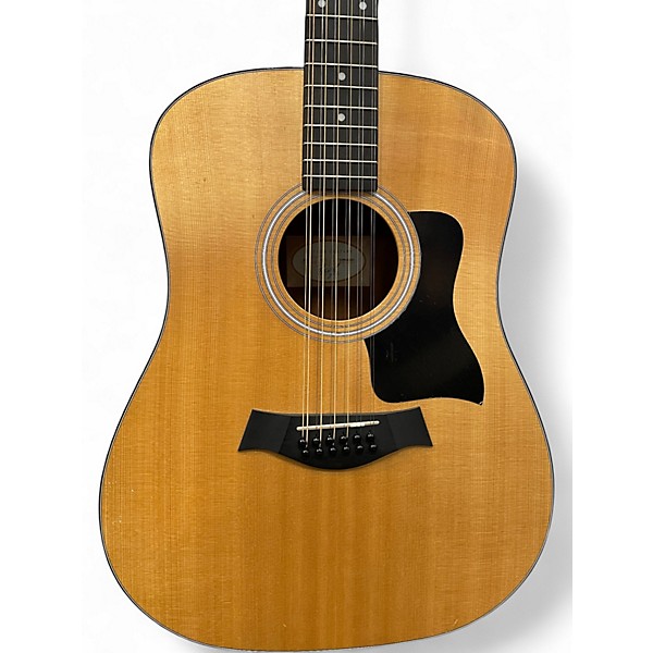 Used Taylor 150E Natural 12 String Acoustic Electric Guitar
