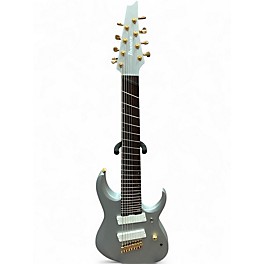 Used Ibanez RGDMS8 SILVER MATTE Solid Body Electric Guitar