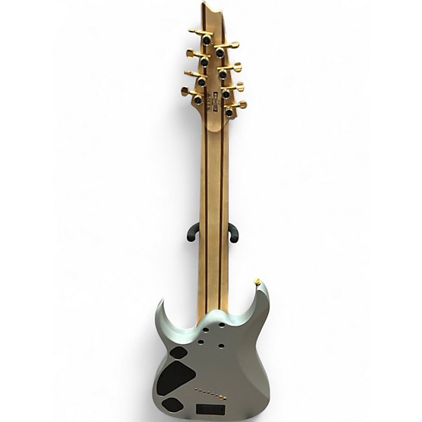 Used Ibanez RGDMS8 SILVER MATTE Solid Body Electric Guitar