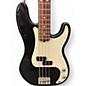 Used 2001 Fender American Standard Precision Bass Black Electric Bass Guitar