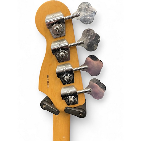 Used 2001 Fender American Standard Precision Bass Black Electric Bass Guitar