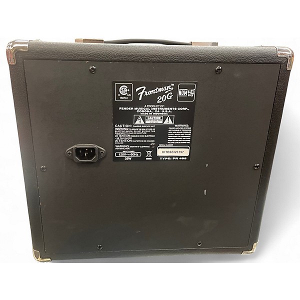 Used Fender FRONTMAN 20G Guitar Combo Amp