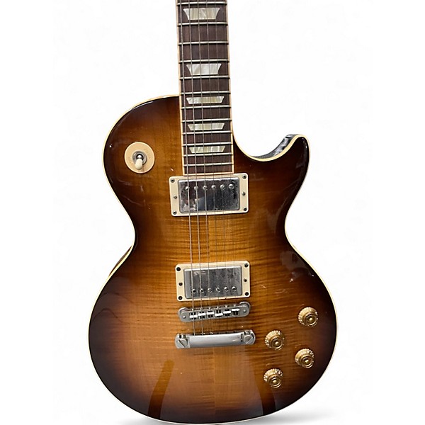 Used Gibson Les Paul Standard 2 Tone Sunburst Solid Body Electric Guitar
