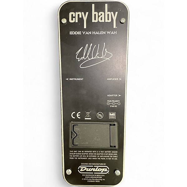 Used 2025 EVH cry baby Effect Pedal