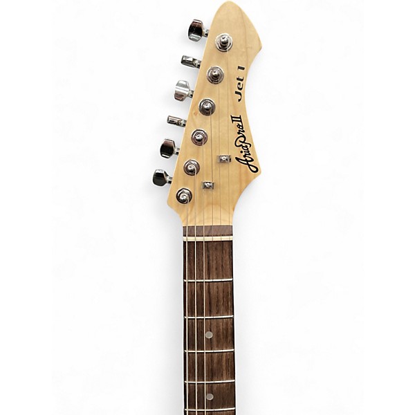 Used Aria Pro Ii JET 1 Black Solid Body Electric Guitar