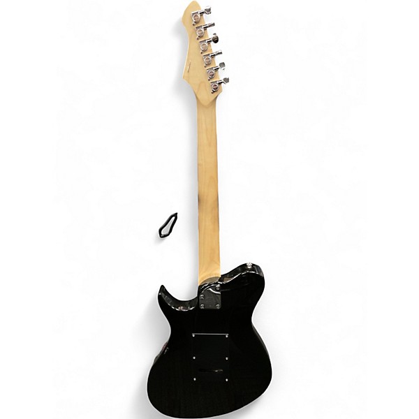 Used Aria Pro Ii JET 1 Black Solid Body Electric Guitar