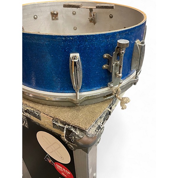 Used Gretsch Drums 6.5X14 4157 Blue Drum
