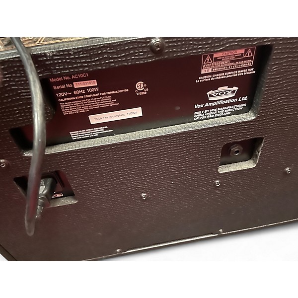 Used VOX AC10C1 10W 1x10 Tube Guitar Combo Amp