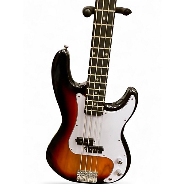 Used Glarry P BASS 2 Color Sunburst Electric Bass Guitar