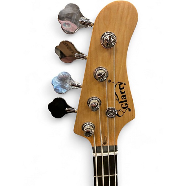 Used Glarry P BASS 2 Color Sunburst Electric Bass Guitar