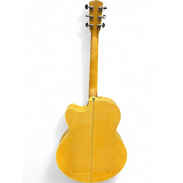 Used Alvarez AJ60SC Natural Acoustic Electric Guitar