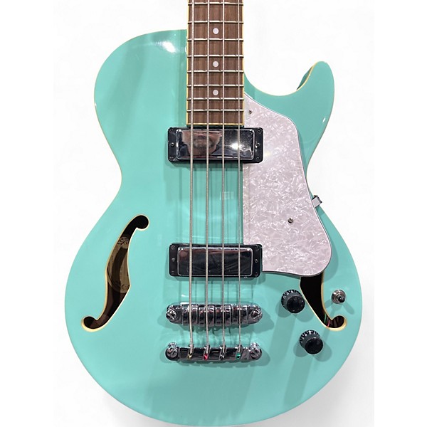 Used Ibanez AGB260 Seafoam Green Electric Bass Guitar