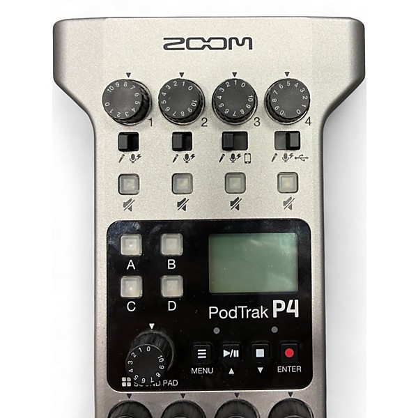 Used Zoom PODTRAK P4 MultiTrack Recorder