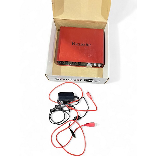 Used Focusrite Scarlett 6i6 Audio Interface