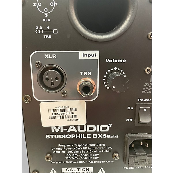 Used M-Audio BX5A Powered Monitor