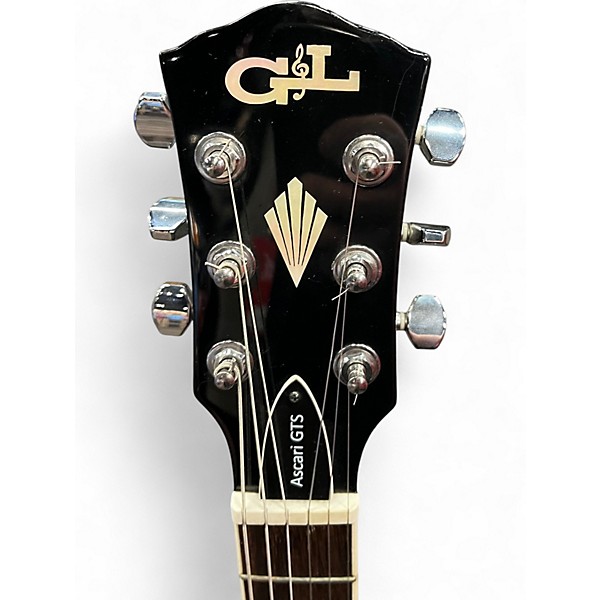 Used G&L Ascari GTS Tiger Maple Gray Solid Body Electric Guitar