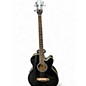 Used Ibanez AEB5E Black Acoustic Bass Guitar thumbnail