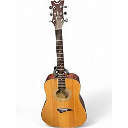Used Dean Tradition AK48 Dreadnought Natural Acoustic Guitar