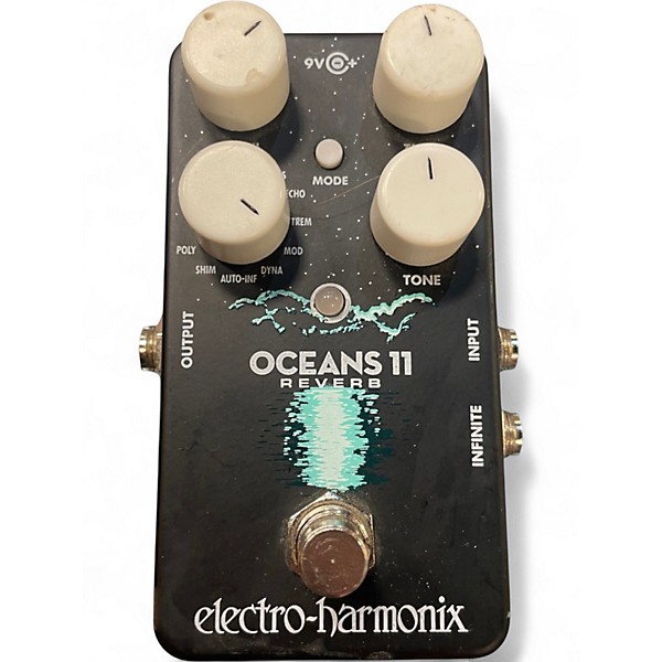 Used Electro-Harmonix Oceans 11 Reverb Effect Pedal
