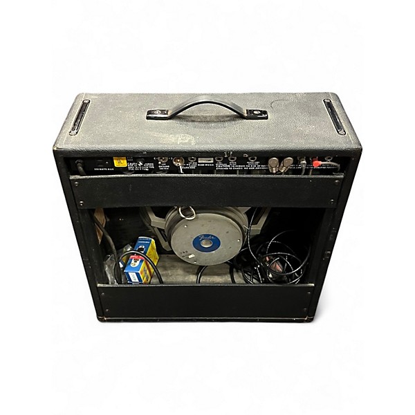 Vintage 1980s Fender 75 Two Channel Tube Amp Tube Guitar Combo Amp