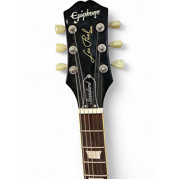 Used Epiphone Les Paul Standard 1950s 2 Tone Sunburst Solid Body Electric Guitar