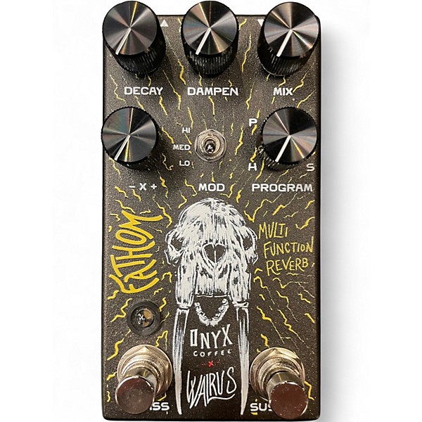 Used Walrus Audio ONYX COFFEE FATHOM Effect Pedal