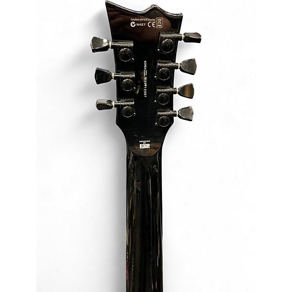 Used ESP LTD EC-1007ET Black Solid Body Electric Guitar