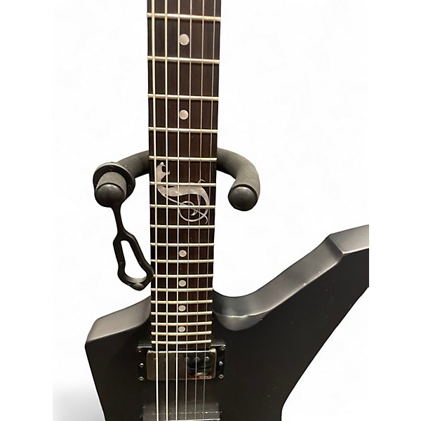 Used ESP LTD James Hetfield Snakebyte MATTE BLACK Solid Body Electric Guitar