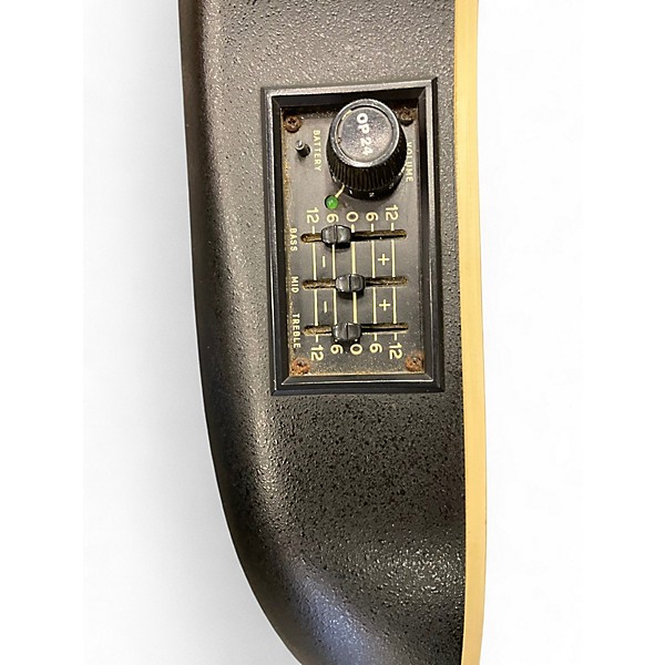 Vintage 1988 Ovation 1988-P Loch Ness Green Acoustic Electric Guitar