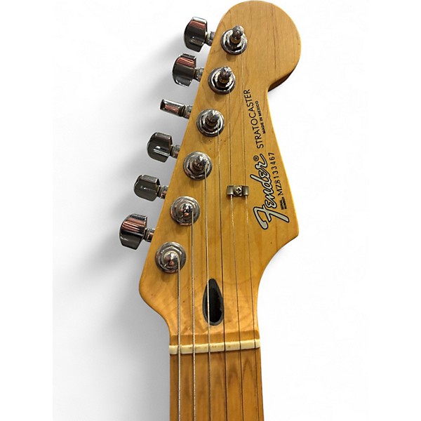 Used Fender Standard Stratocaster HSS Blue Solid Body Electric Guitar