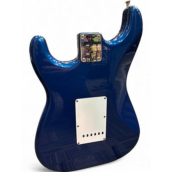 Used Fender Standard Stratocaster HSS Blue Solid Body Electric Guitar