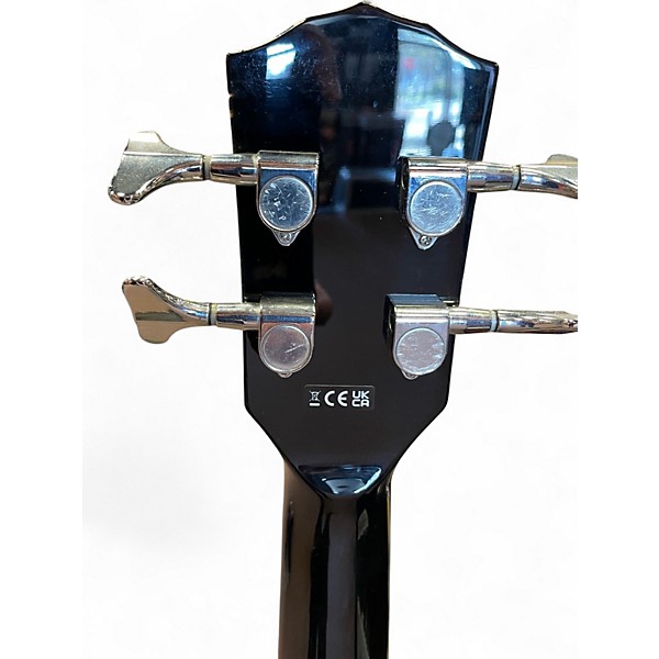 Used Fender CB-60SCE Black Acoustic Bass Guitar