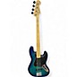 Used Fender PLAYER II JAZZ BASS Blue Ghost Flames Electric Bass Guitar thumbnail