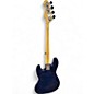 Used Fender PLAYER II JAZZ BASS Blue Ghost Flames Electric Bass Guitar