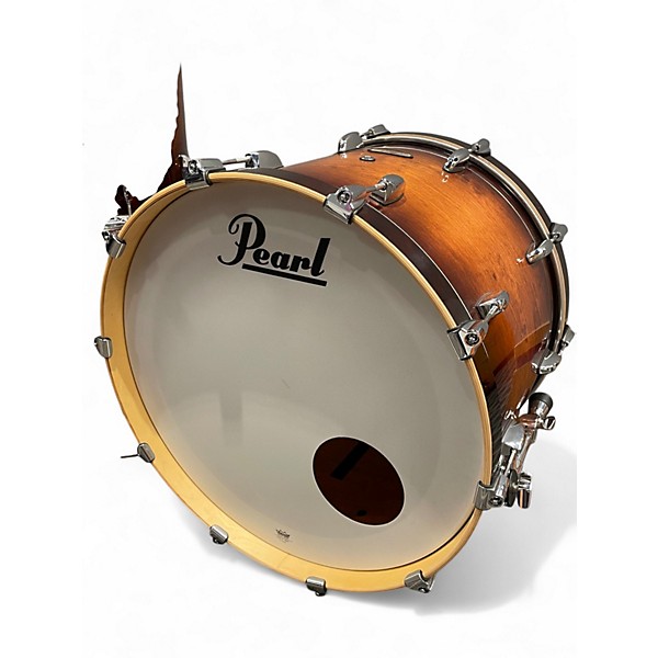 Used Pearl 6 Piece Session Studio Select Brown Sunburst Drum Kit