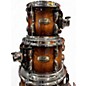 Used Pearl 6 Piece Session Studio Select Brown Sunburst Drum Kit