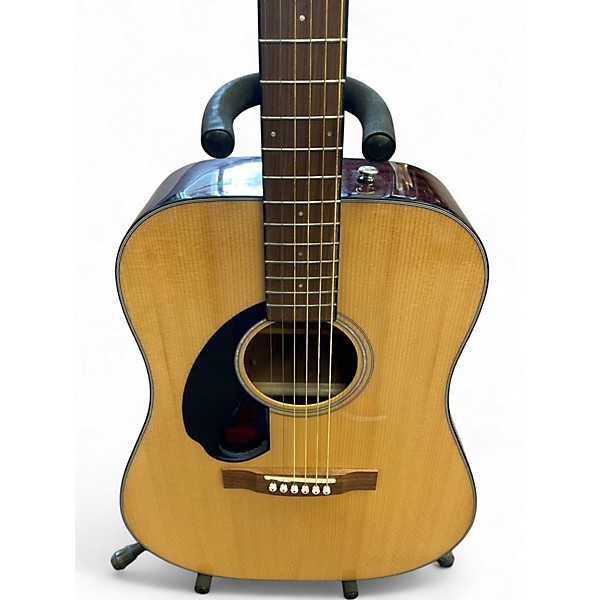 Used Fender CD-60S Dreadnought Natural Acoustic Guitar