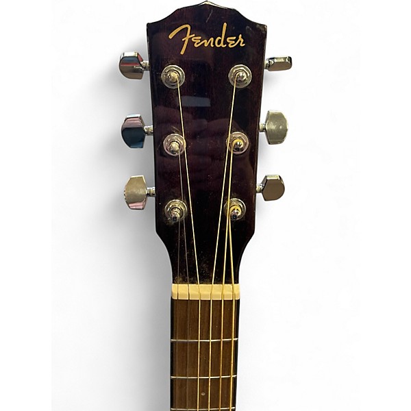 Used Fender CD-60S Dreadnought Natural Acoustic Guitar