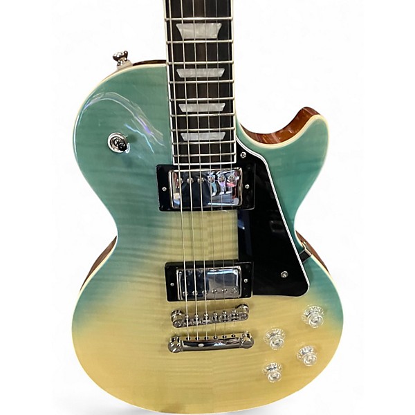 Used Epiphone Les Paul Modern  caribbean blue fade Solid Body Electric Guitar