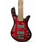Used Spector NS Legend 5 Crimson Burst Electric Bass Guitar